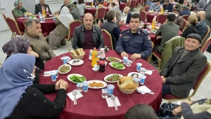 Beypazarı'nda şehit yakınları ile gazilere iftar verildi