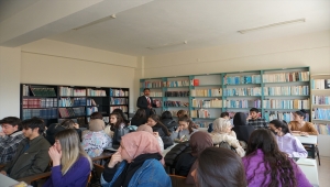 Bozkır'da sessiz okuma etkinliği yapıldı