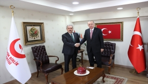 Cumhurbaşkanı Erdoğan BBP Genel Başkanı Destici'yi ziyaret etti