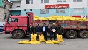 Hüyük'te çiftçilere hibe destekli sertifikalı yağlık aspir tohumu dağıtıldı