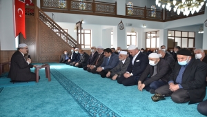 Kahramankazan'da hayırsever iş insanının yaptırdığı Cahide Onat Camisi ibadete açıldı