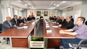 Karaman İl İstihdam ve Mesleki Eğitim Kurulu nisan toplantısı yapıldı