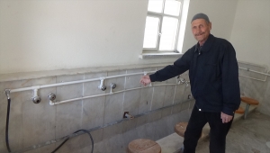 Karapınar'da caminin muslukları çalındı