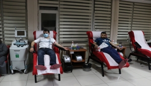 Kayseri'de anaokulu öğretmenleri kanser hastası çocuklar için kan bağışladı