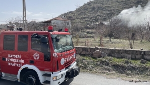 Kayseri'de bir bağ evinde aynı gün iki kez yangın çıktı! Tesadüf mü, kundaklama mı?