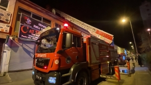 Kayseri'de kahvehanede yangın