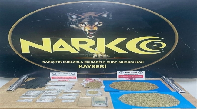 Kayseri'de uyuşturucu operasyonunda 11 şüpheli yakalandı