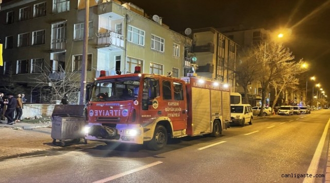 Kayseri'de ev yangını: Bir kişi hayatını kaybetti, 4 kişi yaralı