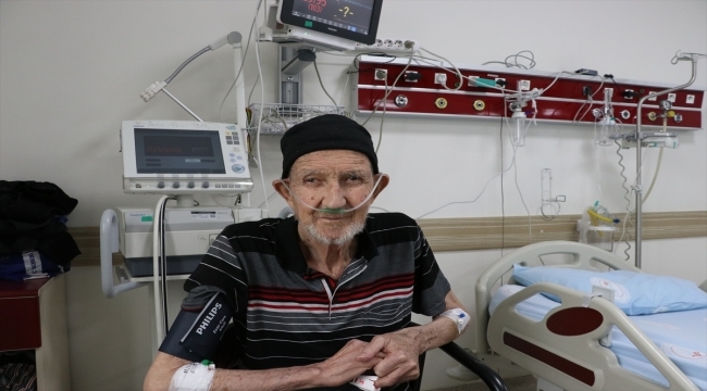 Kayseri Devlet Hastanesinin tek Kovid-19 hastası taburcu edilmeyi bekliyor