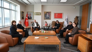 Kayseri OSB Başkanı İmamoğlu, Ticaret Ataşesi Farghali'yi kabul etti