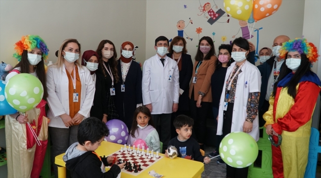 Kayseri Şehir Hastanesinde "Çocuk Gelişimi Destek, Oyun Terapisi Birimi" açıldı