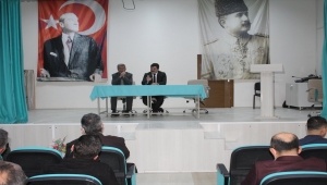 Kazımkarabekir'de muhtarlar ve halk günü toplantısı