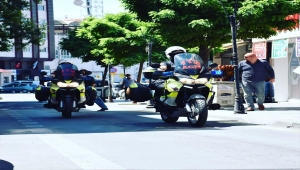 Kırıkkale'de motosikletli acil sağlık ekibi vakalara hızlı müdahale ediyor