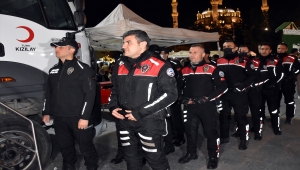 Kırıkkale'de polis ekiplerinden kan bağışı kampanyasına katıldı