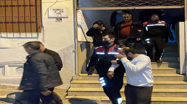 Kırıkkale'de uygulama sırasında kumar oynarken yakalanan 3 kişiye ceza kesildi