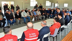 Kırıkkale Valisi Tekbıyıkoğlu, beton yol çalışmasını inceledi