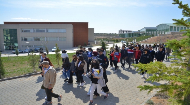 Kırşehir Ahi Evran Üniversitesi lise öğrencilerine tanıtıldı