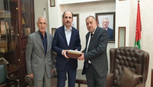 Konya Büyükşehir Belediye Başkanı Altay'dan El Halil Belediyesi'ne ziyaret