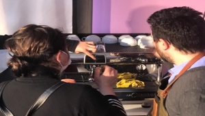 Konya'da denetimli serbestlikten yararlananlara barista eğitimi