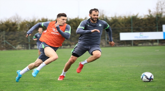 Konyaspor, Çaykur Rizespor maçının hazırlıklarını sürdürdü