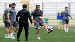 Konyaspor, Fatih Karagümrük maçının hazırlıklarını sürdürdü