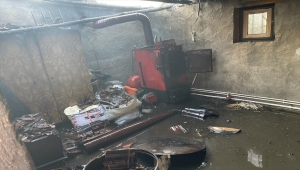 Kulu'da samanlıkta çıkan yangın söndürüldü