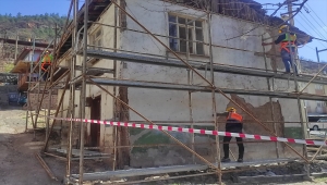 Nallıhan'da üst yapı çalışmaları devam ediyor