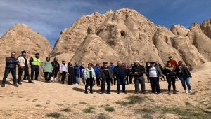 Nevşehir'de vadi yürüyüşü düzenlendi