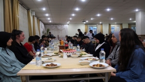 Şarkışla'da wushu sporcuları için iftar programı düzenlendi 