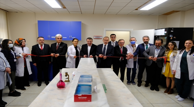 SCÜ'de kan araştırması yapan laboratuvar hizmete açıldı 