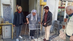 Seydişehir'de MS hastasına, Ümit Çocukları Derneğinden akülü sandalye