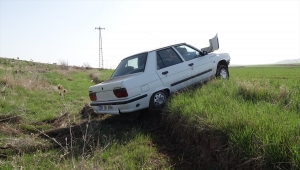 Sivas'ta trafik kazasında 2 kişi yaralandı
