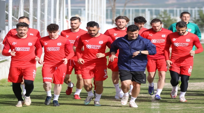 Sivasspor, Alanyaspor maçı hazırlıklarına devam etti