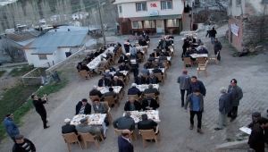 Suşehri'nde 6 köyün sakinleri iftar programında buluştu