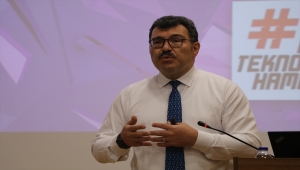 TÜBİTAK Başkanı Mandal, Çankırı'da üniversite öğrencileriyle bir araya geldi