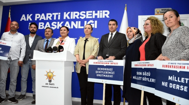 AK Parti Kırşehir İl Başkan Ünsal'dan 27 Mayıs Darbesi açıklaması