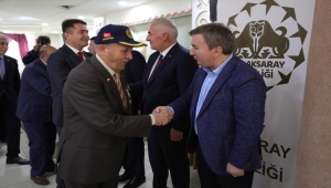 Aksaray'da bayramlaşma programı düzenlendi