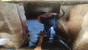 Aksaray'da sağanak ve dolu tarım arazilerine zarar verdi