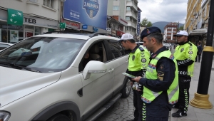 Akşehir'de "Yayalar İçin 5 Adımda Güvenli Trafik" uygulaması