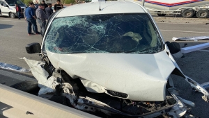 Ankara'daki trafik kazasında 2 kişi yaralandı