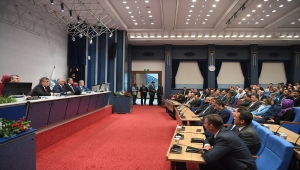 Başkan Büyükkılıç, belediye personeli ile bayramlaştı