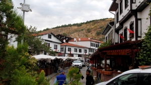 Beybapazarı'nda hafta sonu yoğunluğu 