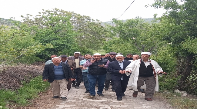 Beypazarı'nda 4 mahallede yağmur duası yapıldı