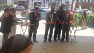 Beypazarı'nda resim ve el sanatları sergisi açıldı 