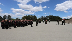 Danıştay Başkanı Yiğit, Danıştayın kuruluşunun 154. yılı dolayısıyla Anıtkabir'i ziyaret etti