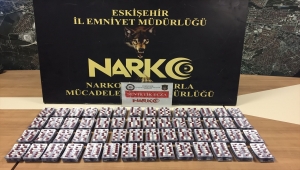 Eskişehir'de 3 bin 136 sentetik uyuşturucu hap ele geçirildi