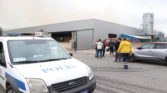 GÜNCELLEME - Kayseri'de mobilya fabrikasındaki yangın söndürüldü