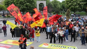 İç Anadolu'da 1 Mayıs Emek ve Dayanışma Günü kutlandı