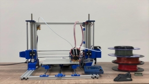 KAEÜ'de üç boyutlu yazıcı üretildi