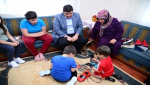 Kahramankazan'da ihtiyaç sahibi 300 çocuk bayram öncesi giydirildi